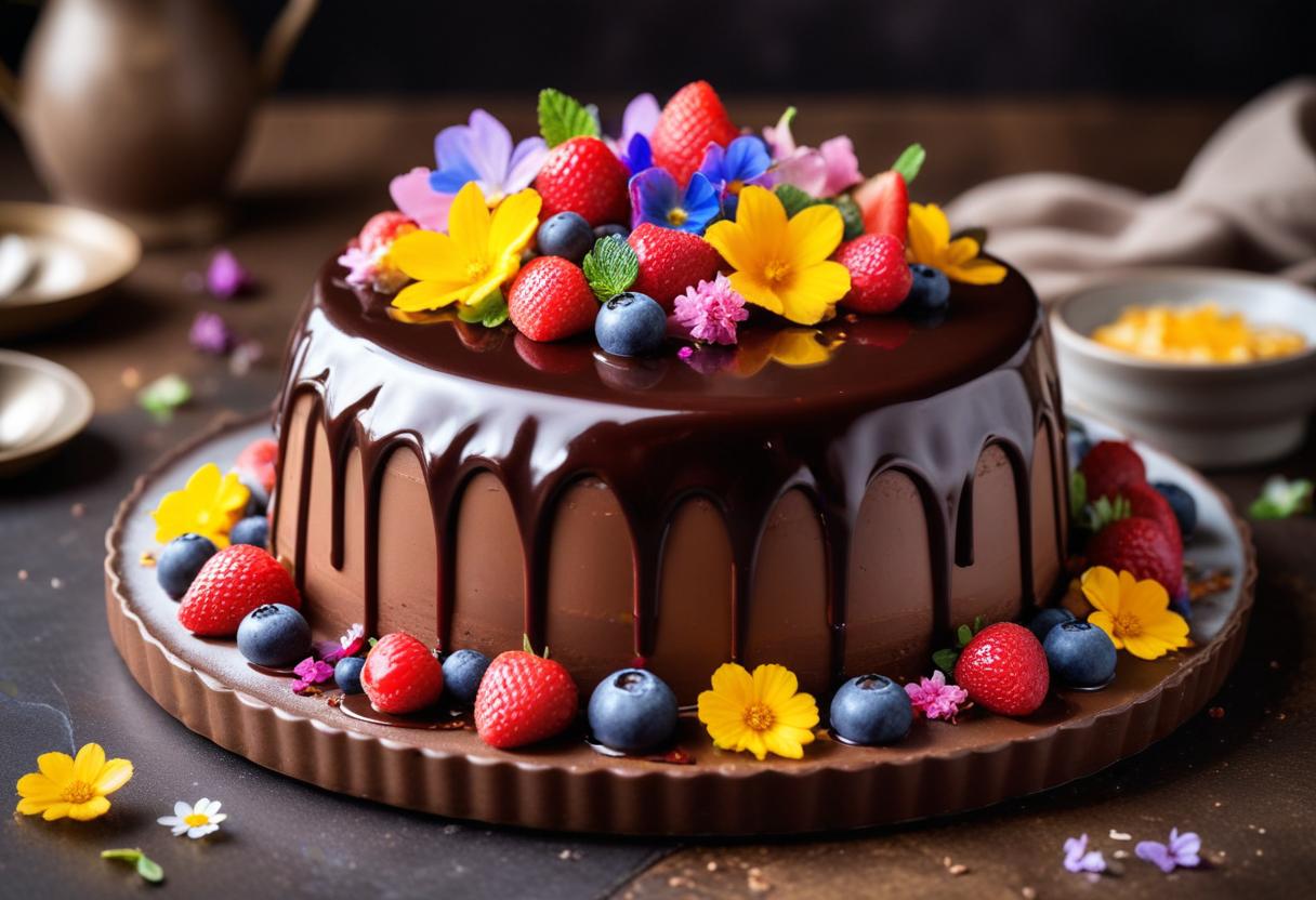 Chokladganache illustration