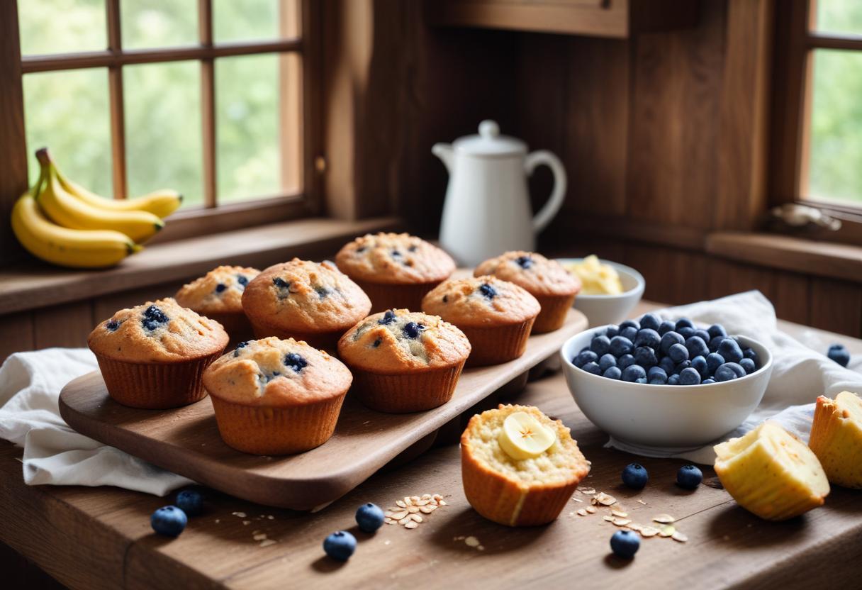 Lätta och goda muffins recept som alla kan göra! illustration