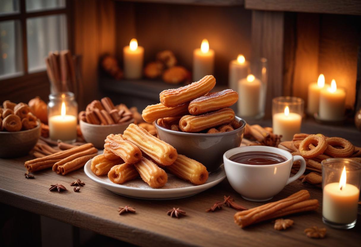 Sätt guldkant på höstkvällen med churros-recept! illustration