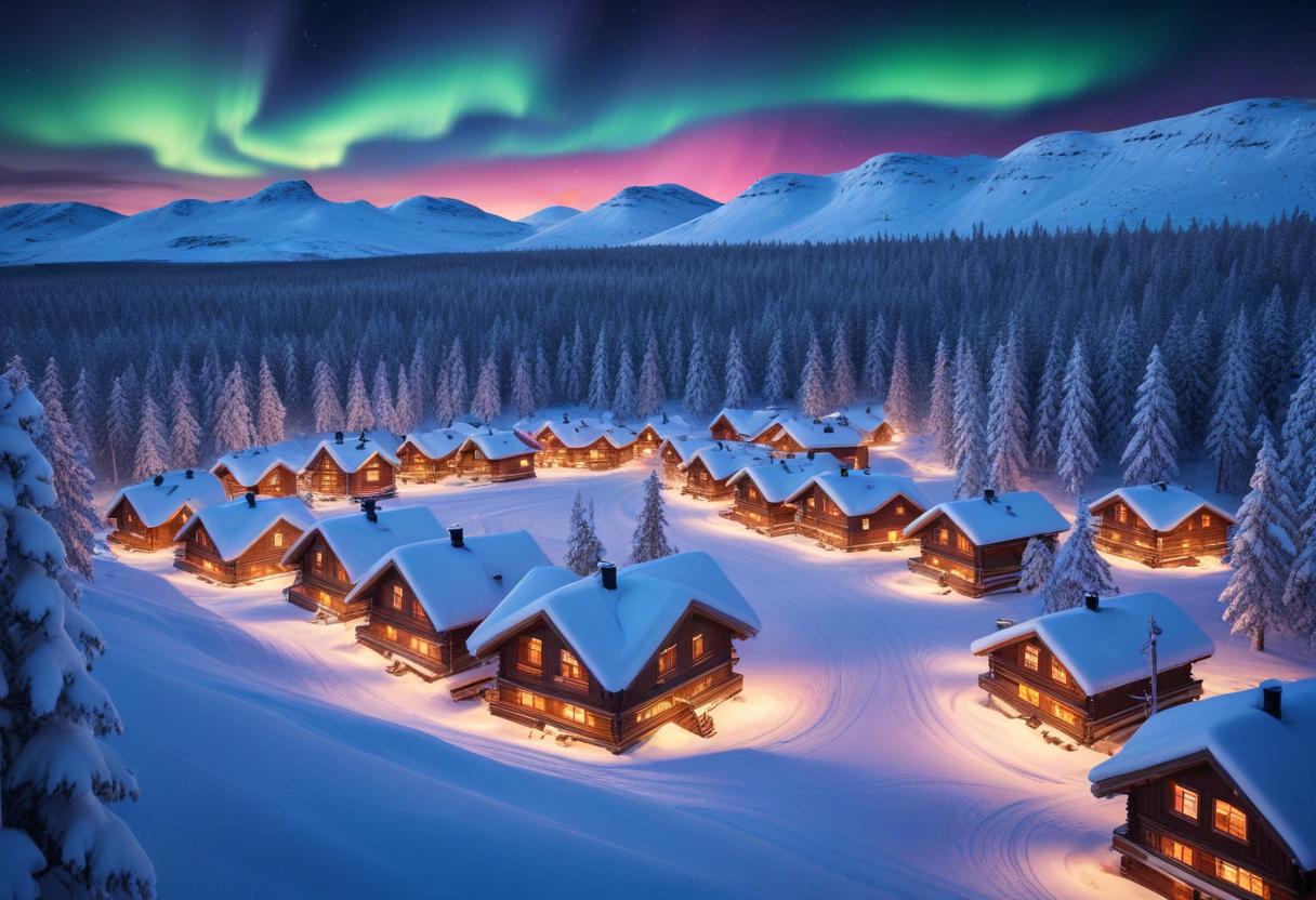 Skidorter i Finland illustration