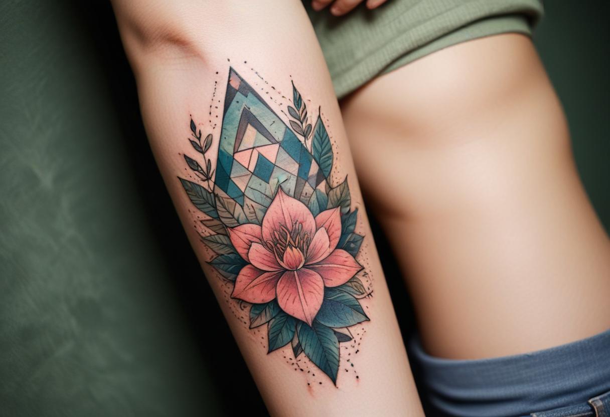 Tatuera dig med stil illustration