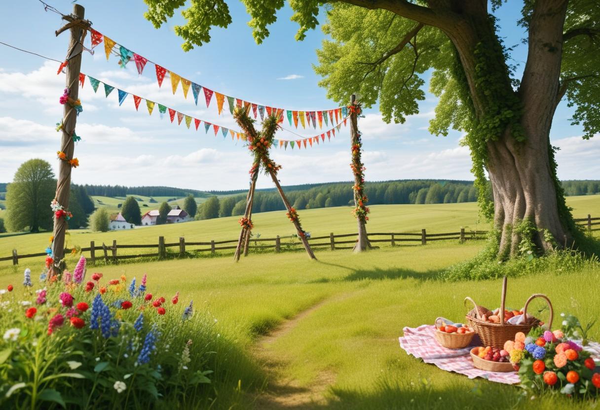 När är de midsommar? så firar du det med stil illustration